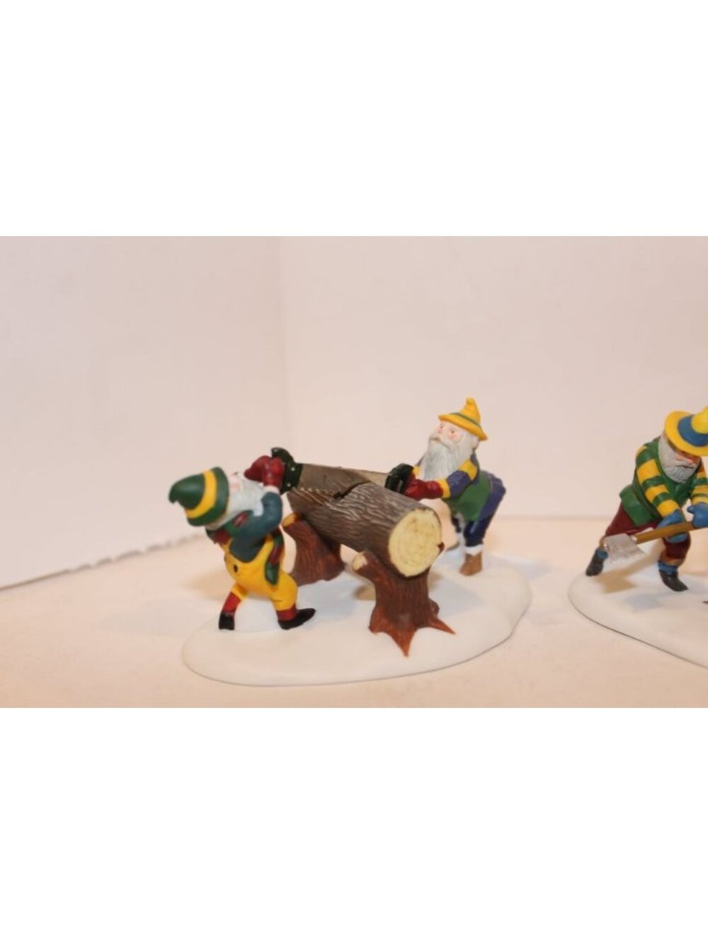 Dept 56  North Pole - Woodsmen Elves - Picture 2 of 6